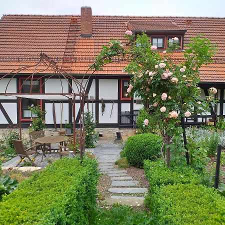Pension Toepferhof บาด แบร์คา ภายนอก รูปภาพ