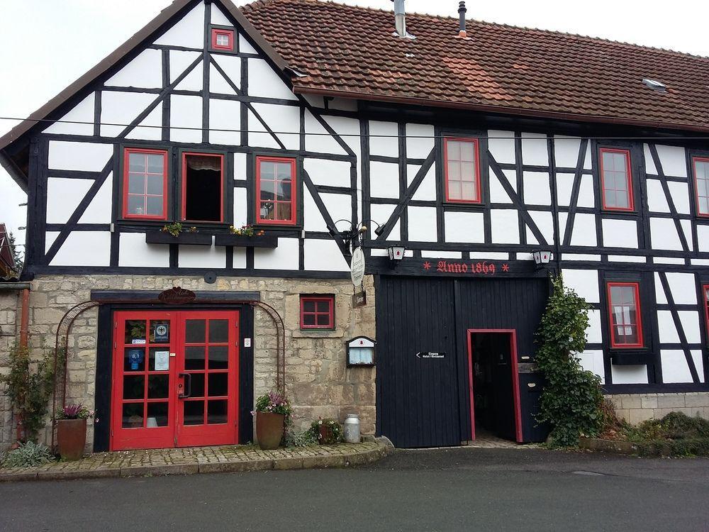 Pension Toepferhof บาด แบร์คา ภายนอก รูปภาพ