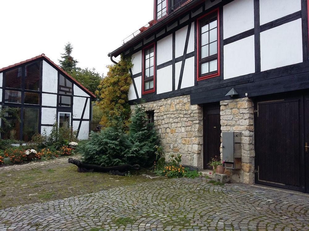 Pension Toepferhof บาด แบร์คา ภายนอก รูปภาพ