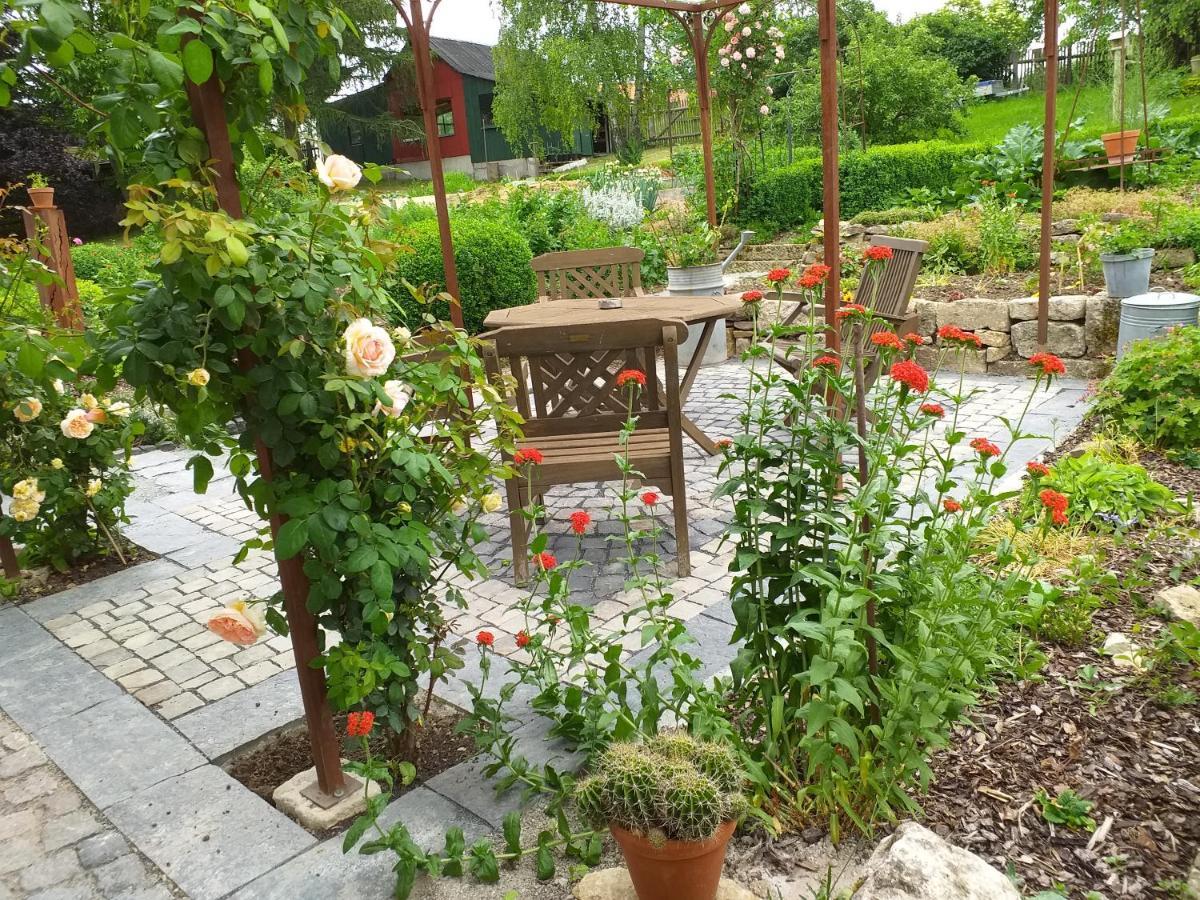 Pension Toepferhof บาด แบร์คา ภายนอก รูปภาพ