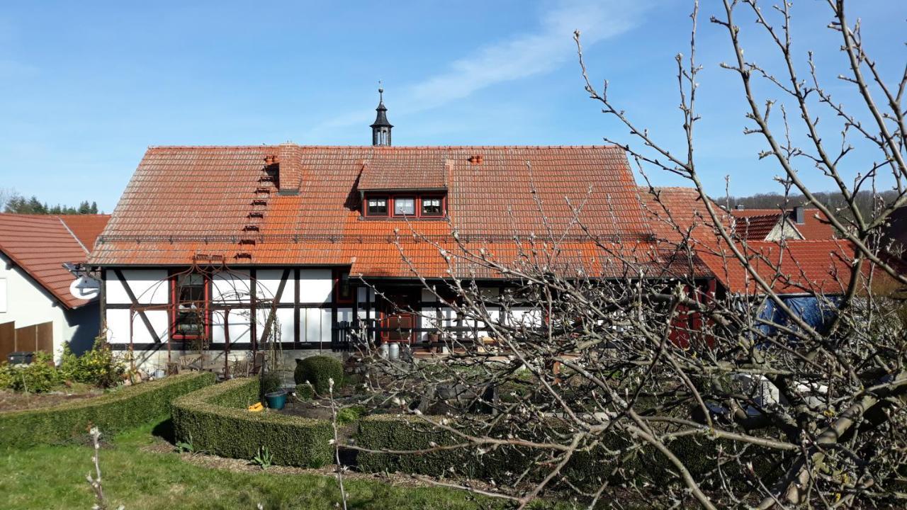 Pension Toepferhof บาด แบร์คา ภายนอก รูปภาพ